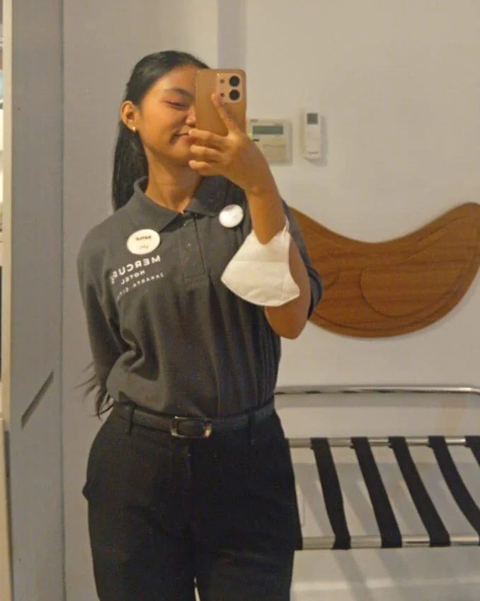 Kayla Salsabila di Mercure Jakarta Cikini